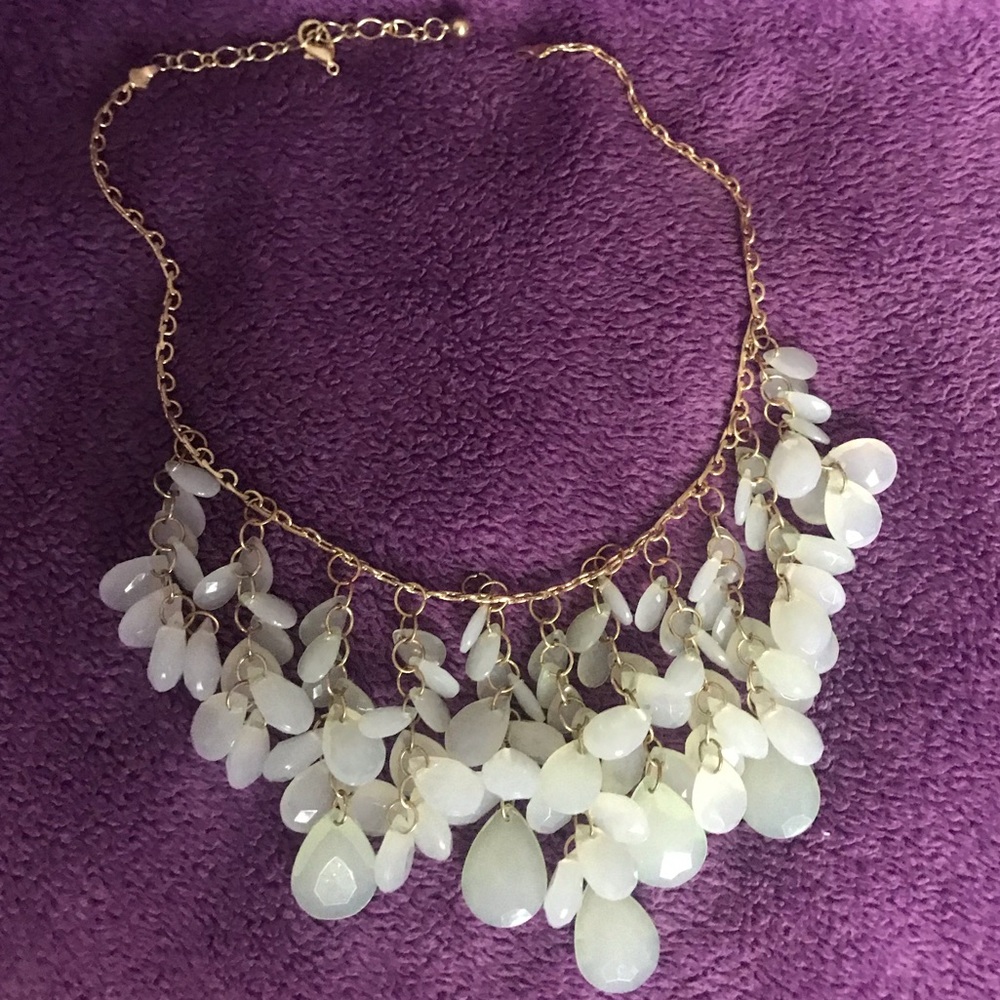 Teal necklace